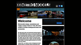 What Metromodels.net website looked like in 2019 (5 years ago)
