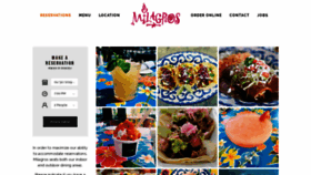 What Milagrosrc.com website looked like in 2019 (5 years ago)