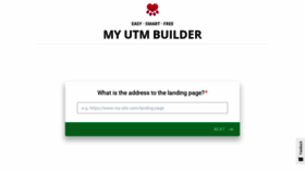 What Myutmbuilder.com website looked like in 2019 (6 years ago)