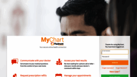 What Mychart.piedmont.org website looked like in 2019 (5 years ago)