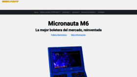 What Micronauta.com.ar website looked like in 2019 (5 years ago)