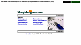 What Moneymanagement.com website looked like in 2019 (5 years ago)