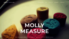What Mollymeasure.com website looked like in 2019 (5 years ago)