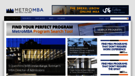 What Metromba.com website looked like in 2019 (5 years ago)