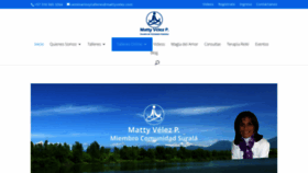 What Mattyvelez.com website looked like in 2019 (7 years ago)