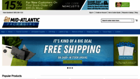 What Midatlanticpackaging.com website looked like in 2019 (5 years ago)