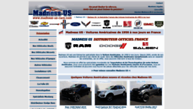 What Madness-us-cars.com website looked like in 2019 (5 years ago)