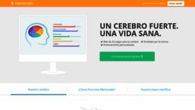 What Memorado.es website looked like in 2019 (5 years ago)