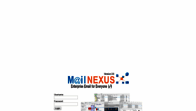 What Mailnexus.com website looked like in 2019 (5 years ago)