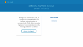 What Mi-cuil.com.ar website looked like in 2019 (5 years ago)