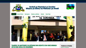 What Moez.go.tz website looked like in 2019 (6 years ago)