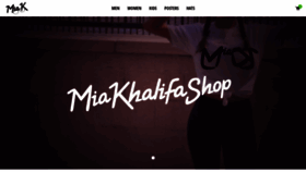 What Miakshop.com website looked like in 2019 (5 years ago)