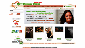What Marry-ukrainian-woman.com website looked like in 2019 (5 years ago)