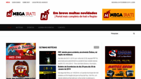 What Megairati.com.br website looked like in 2019 (5 years ago)