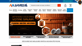 What Marchedelapiscine.com website looked like in 2019 (5 years ago)