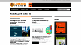 What Marketing-webmobile.fr website looked like in 2019 (5 years ago)