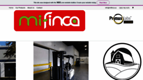 What Mifinca.us website looked like in 2019 (5 years ago)