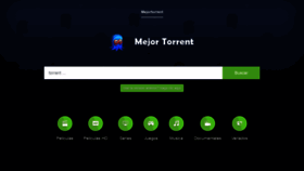 What Mejortorrent1.net website looked like in 2019 (5 years ago)