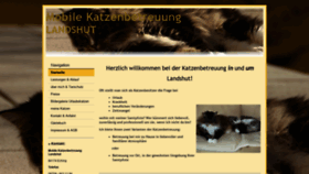 What Mobile-katzenbetreuung-landshut.de website looked like in 2019 (5 years ago)