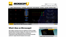 What Microscopyu.com website looked like in 2019 (5 years ago)