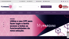 What Mypardini.com.br website looked like in 2019 (5 years ago)