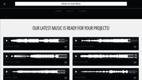 What Machinimasound.com website looked like in 2019 (5 years ago)