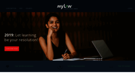 What Mylaw.net website looked like in 2019 (5 years ago)
