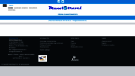 What Manolotravel.com website looked like in 2019 (5 years ago)