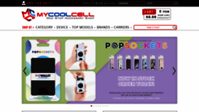 What Mycoolcell.net website looked like in 2019 (5 years ago)