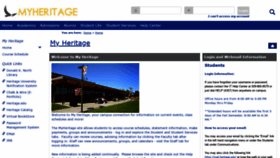 What Myheritage.heritage.edu website looked like in 2019 (5 years ago)