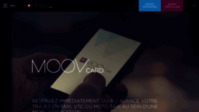 What Moovcard.fr website looked like in 2019 (5 years ago)