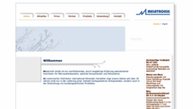 What Melatronik.de website looked like in 2019 (5 years ago)