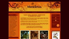 What Maroc-artiza.com website looked like in 2019 (5 years ago)