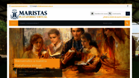 What Maristasvirtual.com website looked like in 2019 (5 years ago)