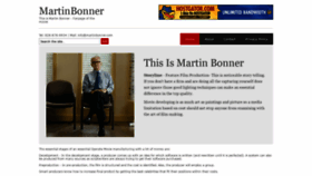 What Martinbonner.com website looked like in 2019 (5 years ago)