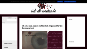 What Mal-alt-werden.de website looked like in 2019 (5 years ago)