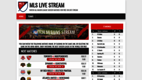 What Mls-streams.com website looked like in 2019 (5 years ago)