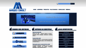 What Marquesconsult.com.br website looked like in 2019 (5 years ago)