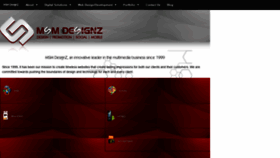 What Msmdesignz.com website looked like in 2019 (5 years ago)