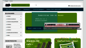 What Modeltreinmarkt.nl website looked like in 2019 (5 years ago)