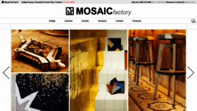 What Mosaicfactory.com website looked like in 2019 (5 years ago)