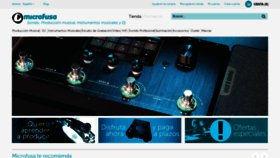 What Microfusatienda.com website looked like in 2019 (7 years ago)