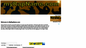 What Myrapname.com website looked like in 2019 (5 years ago)