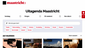 What Maastrichtsuitburo.nl website looked like in 2019 (5 years ago)