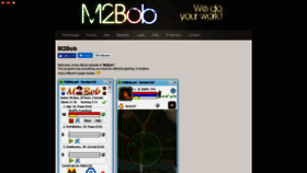 What M2bob.net website looked like in 2019 (5 years ago)