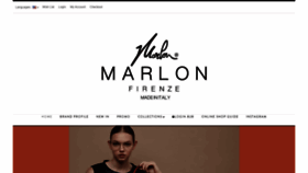 What Marlonfirenze.com website looked like in 2019 (5 years ago)