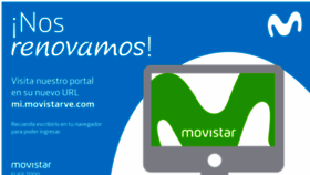 What Mi.movistar.com.ve website looked like in 2019 (5 years ago)