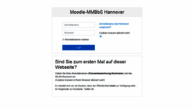 What Moodle.mm-bbs.de website looked like in 2019 (5 years ago)
