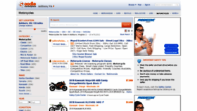What Motorcycles.oodle.com website looked like in 2019 (5 years ago)