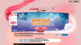 What Missfashion.pl website looked like in 2019 (5 years ago)